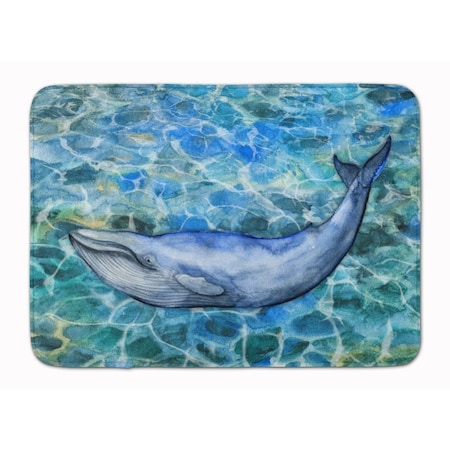 Carolines Treasures Humpback Whale Machine Washable Memory Foam Mat BB5340RUG